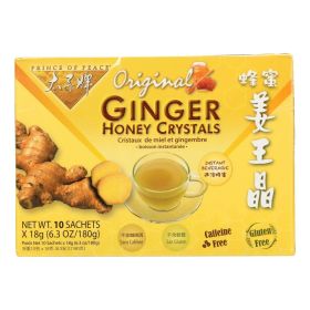 Prince of Peace Ginger Honey Crystals - 10 Tea Bags