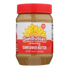 Sunbutter Sunbutter - Creamy - Case of 6 - 16 oz