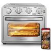 Geek Chef Air Fryer Toaster Oven Combo;  4 Slice Toaster Convection Air Fryer Oven Warm;  Broil;  Toast;  Bake;  Air Fry;  Oil-Free;  Accessories Incl