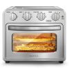 Geek Chef Air Fryer Toaster Oven Combo;  4 Slice Toaster Convection Air Fryer Oven Warm;  Broil;  Toast;  Bake;  Air Fry;  Oil-Free;  Accessories Incl