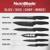 NutriBlade Knife Set Easy Grip Nonstick High-Grade Stainless Blades