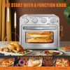 Geek Chef Air Fryer Toaster Oven Combo;  4 Slice Toaster Convection Air Fryer Oven Warm;  Broil;  Toast;  Bake;  Air Fry;  Oil-Free;  Accessories Incl
