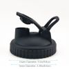 1pc Mason Jar Lids; Flip Cap Mason Jar Lids; 8.6cm/3.38in Inner Diameter Reusable With Pour Spout And Leak Proof Airtight Seal For Regular Mouth Mason