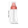1pc Squeeze Sauce Bottle; Leak Proof Refillable Condiment Container For Salad Ketchup Honey Jam; Squeeze Sauce Bottle Oyster Sauce Squeeze Bottle; Hom